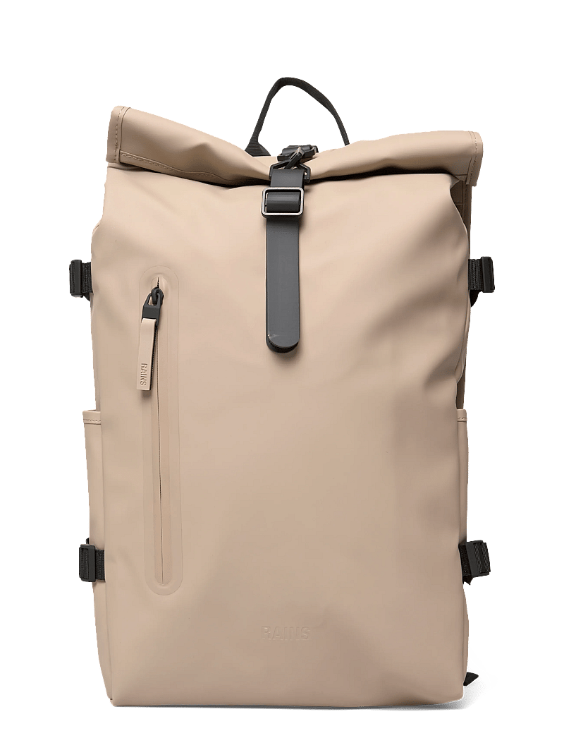 Rains - Rolltop Rucksack Large W3 - veekindlad kotid - beige - 1
