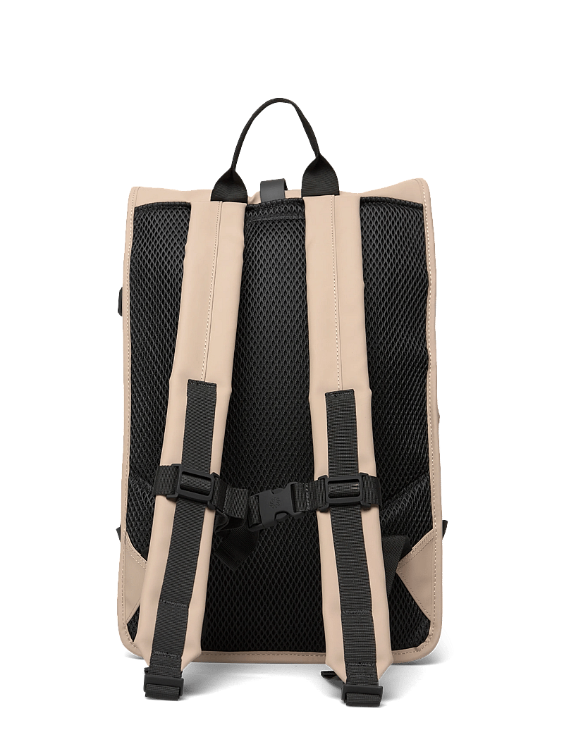 Rains - Rolltop Rucksack Large W3 - veekindlad kotid - beige - 2