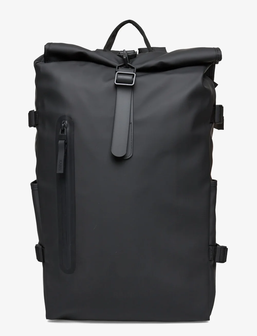 Rains - Rolltop Rucksack Large W3 - wasserdichte taschen - black - 0