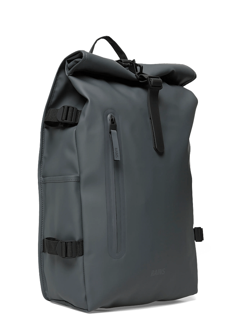 Rains - Rolltop Rucksack Large W3 - rolltop-rygsække - dark grey - 3