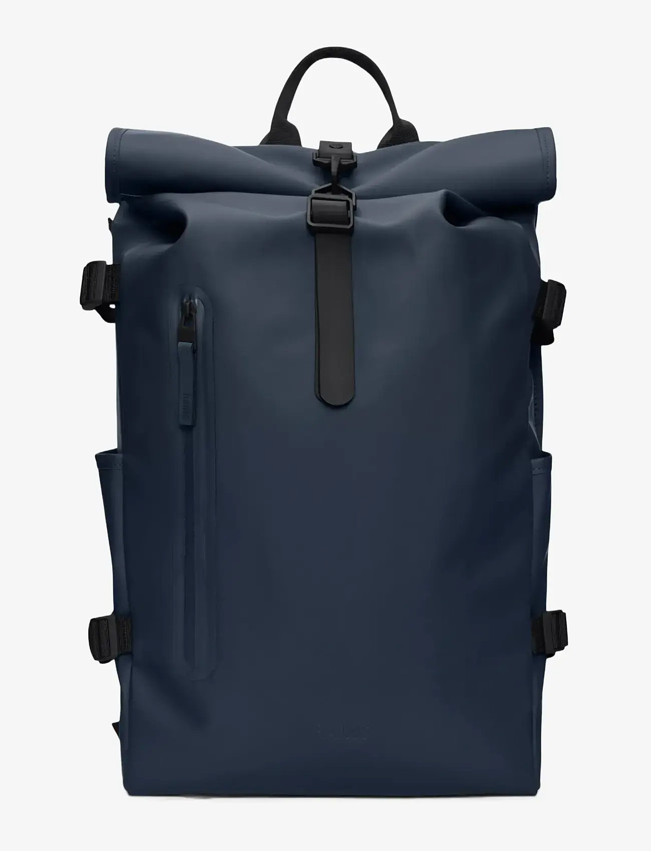 Rains - Rolltop Rucksack Large W3 - vedenpitävät laukut - navy - 1