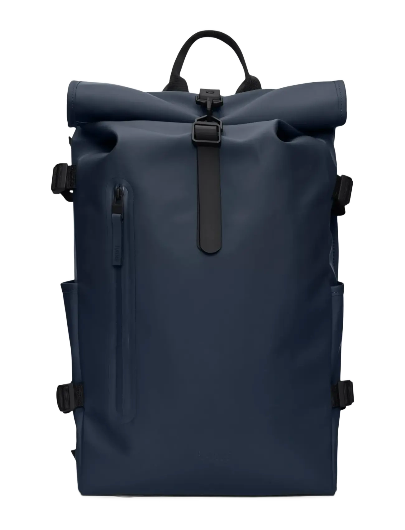 Rains Rolltop Rucksack Large W3 - Taschen - NAVY / navy