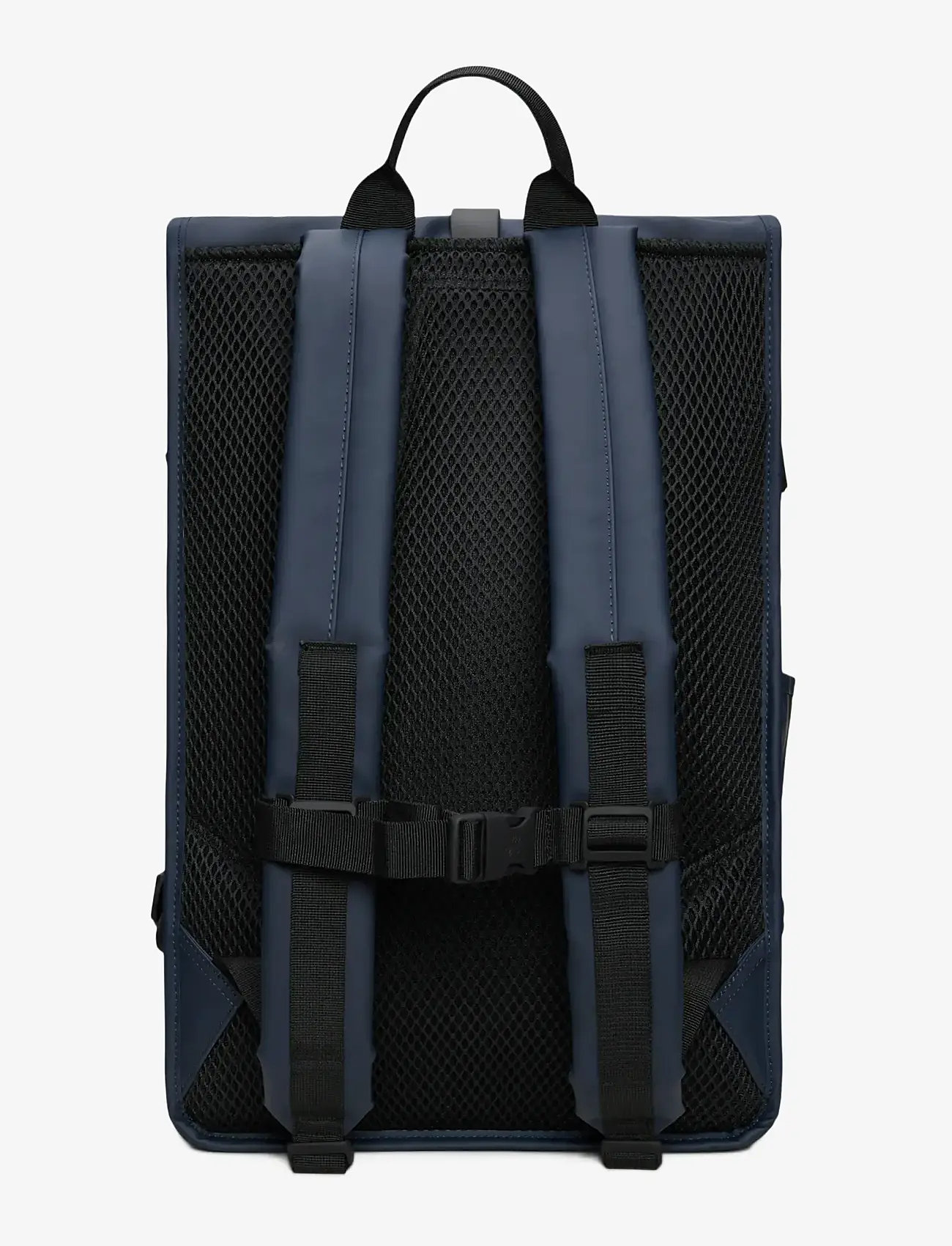 Rains - Rolltop Rucksack Large W3 - vedenpitävät laukut - navy - 2