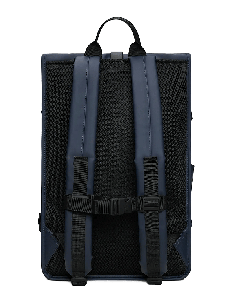 Rains - Rolltop Rucksack Large W3 - vedenpitävät laukut - navy - 2