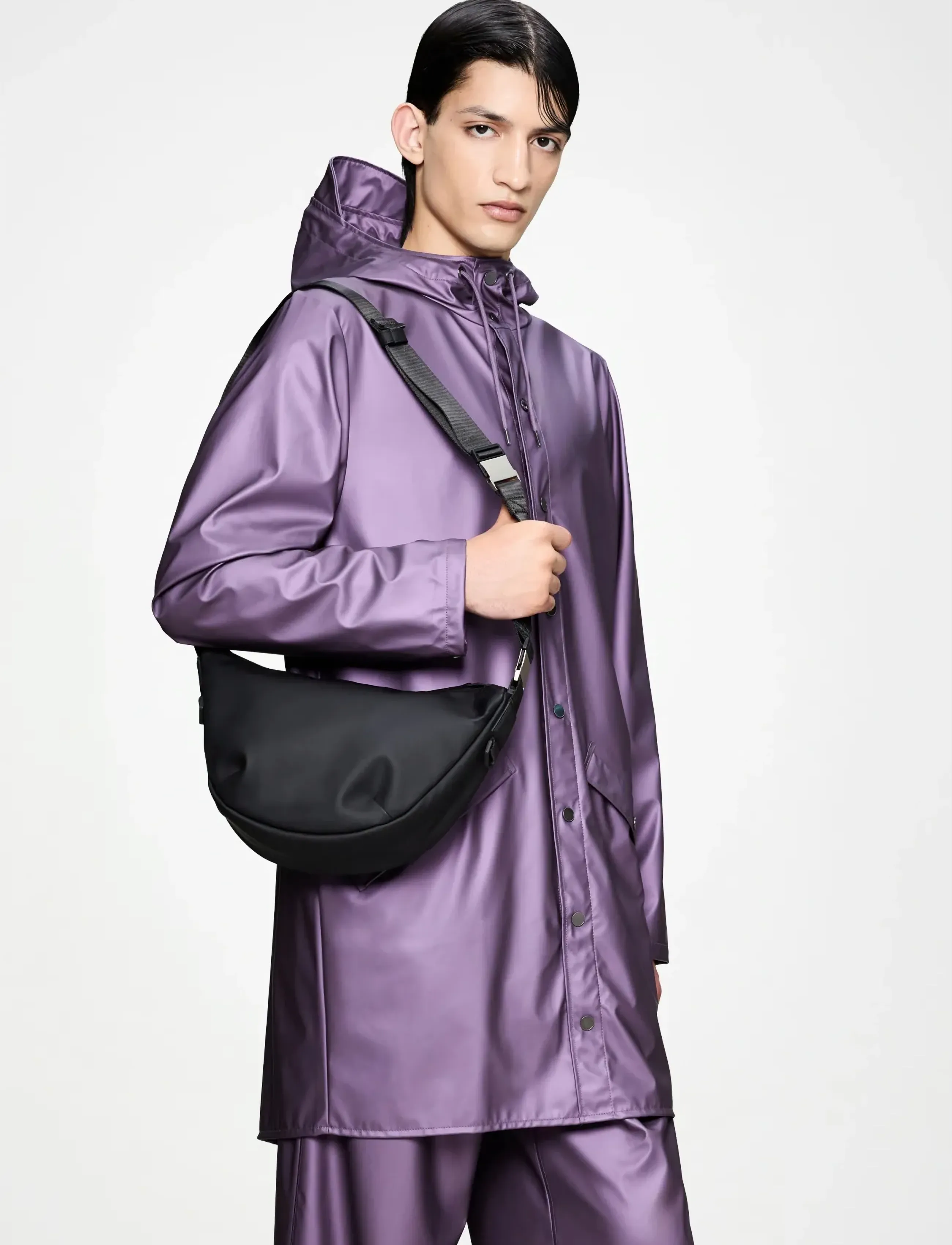 Rains Valera Shoulder Bag W3 - Skandinavischer Stil - BLACK / black