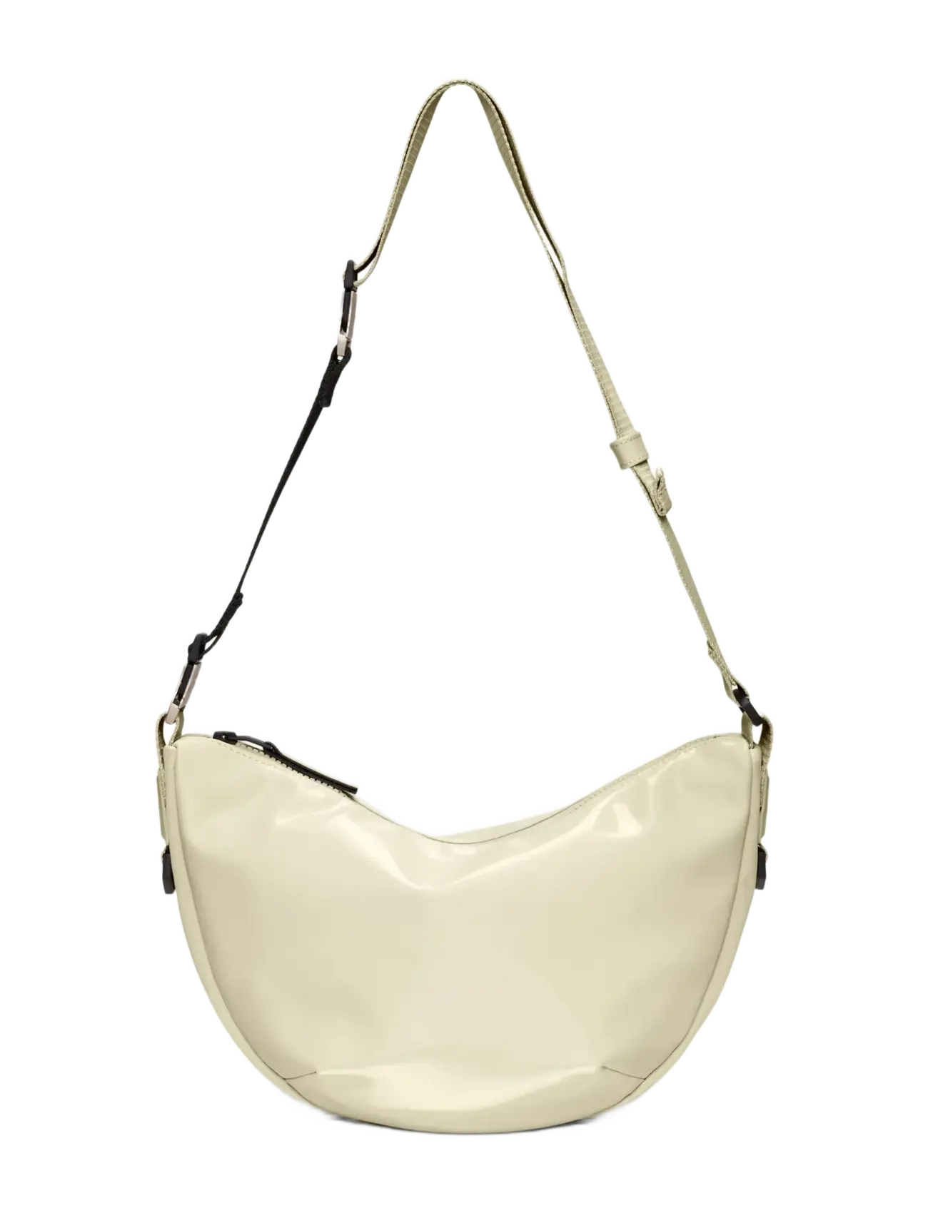 Rains Valera Shoulder Bag W3 - Axelremsväskor - SHORE / cream