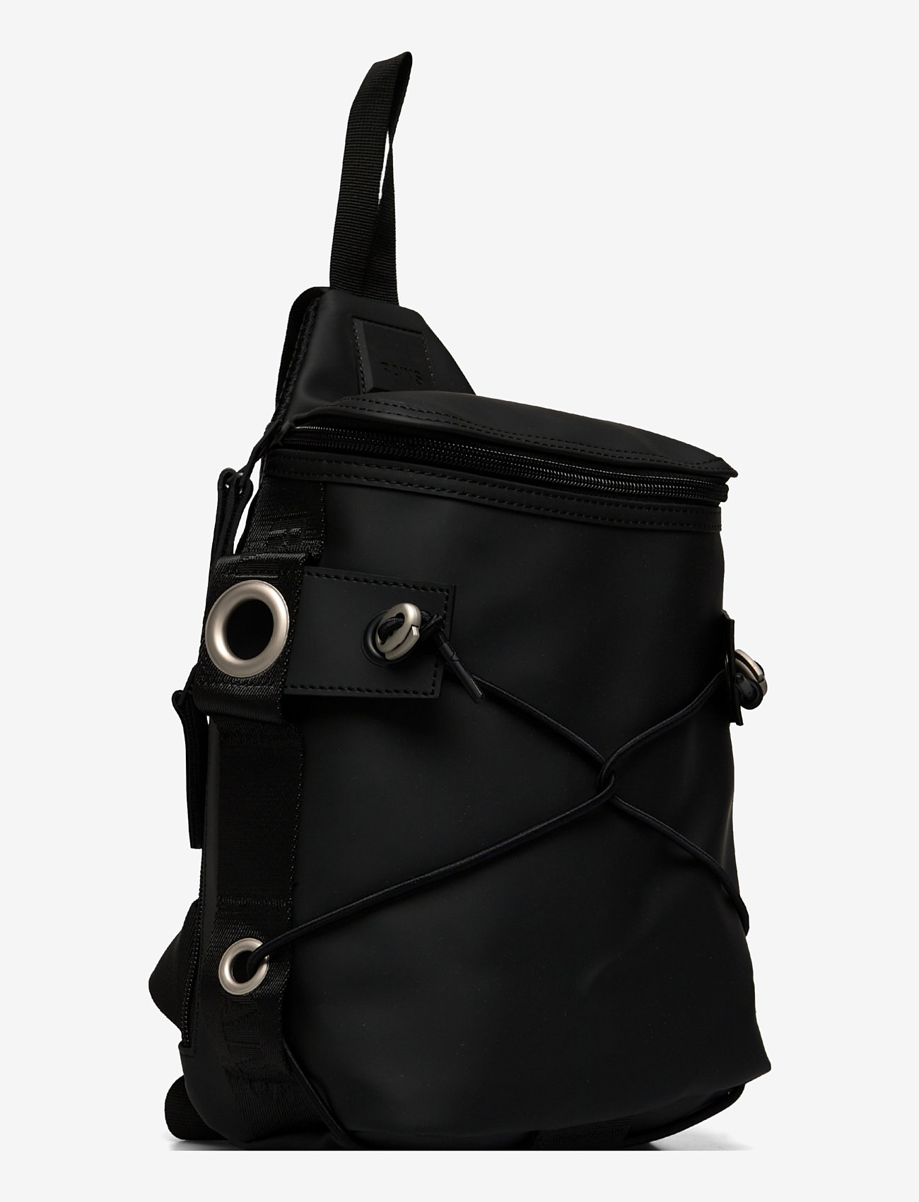 Rains - Trail Cord Sling Bag W3 - vandtætte tasker - black - 2