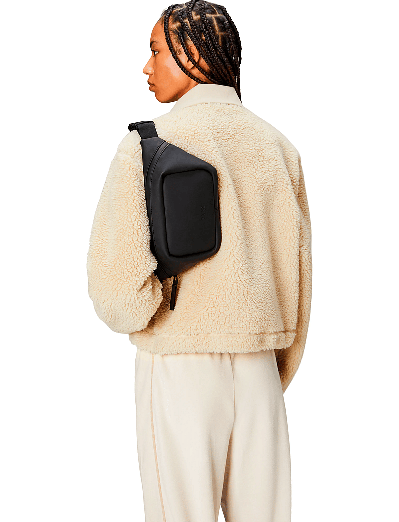 Rains - Bum Bag Mini W3 - vandtætte tasker - black - 5