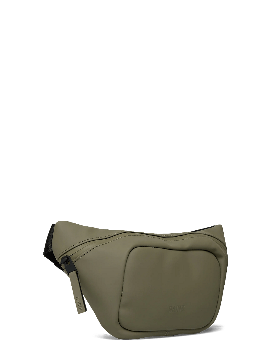 Rains - Bum Bag Mini W3 - vattentäta väskor - marsh - 2