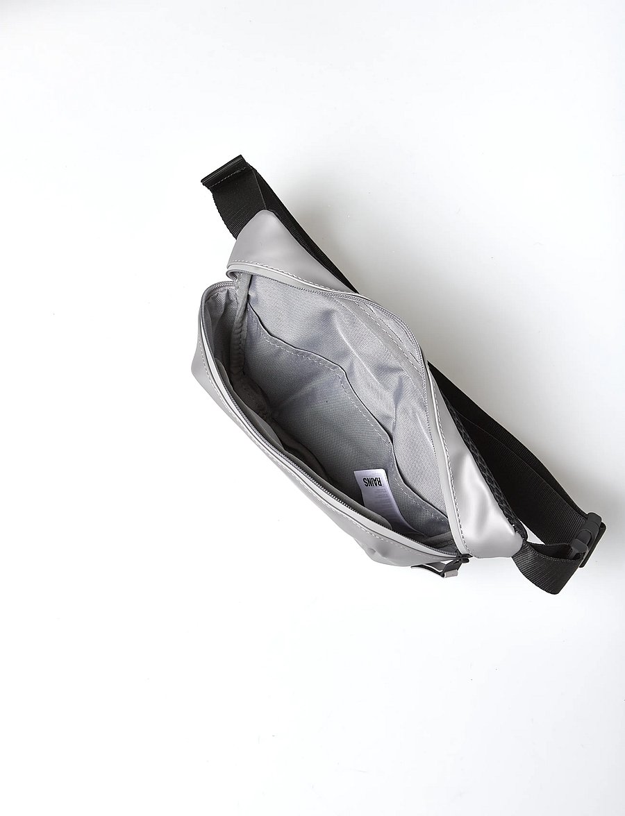 Rains - Bum Bag Mini W3 - vattentäta väskor - nimbus - 3