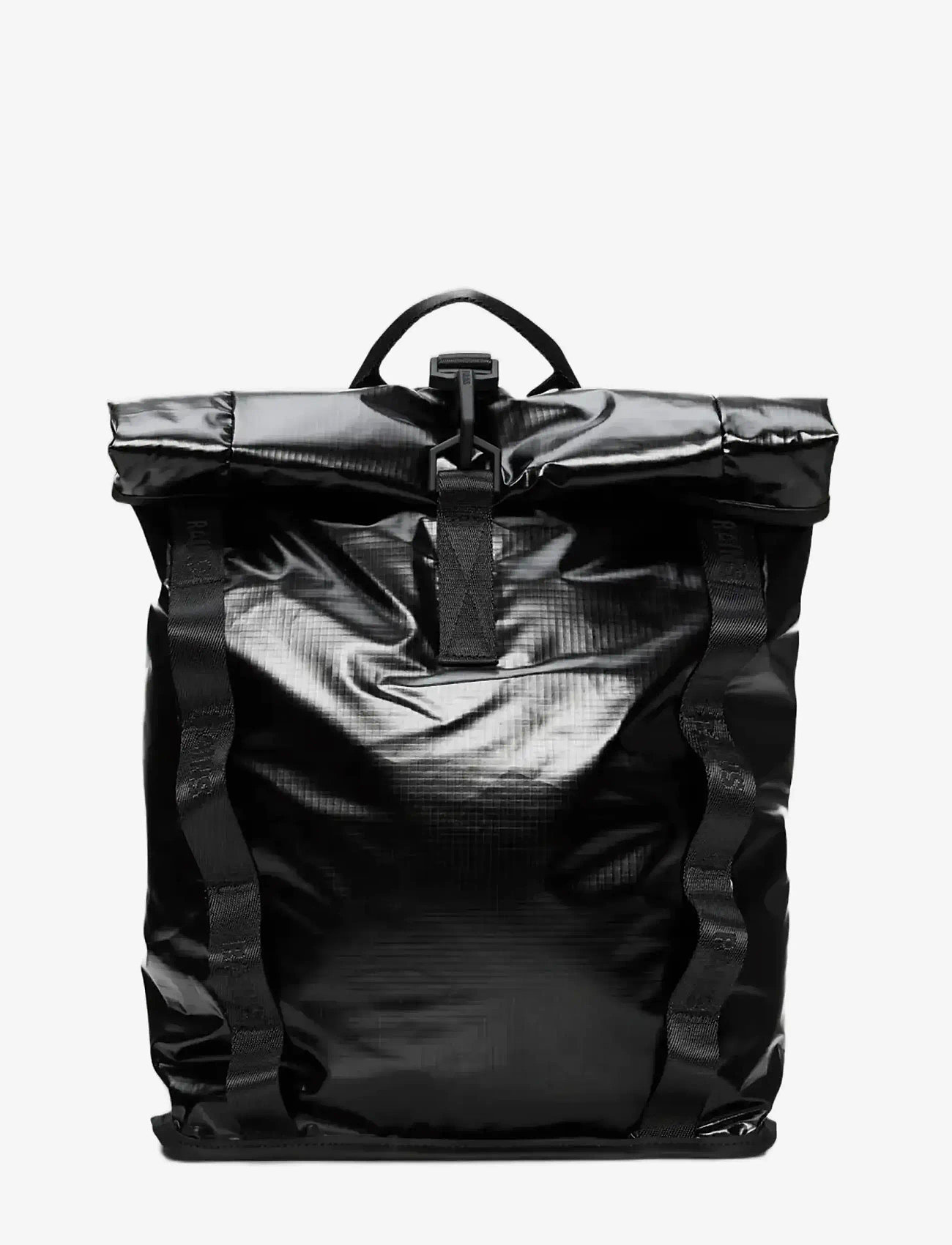 Rains - Sibu Rolltop Rucksack Mini W3 - rolltop-rygsække - black - 1