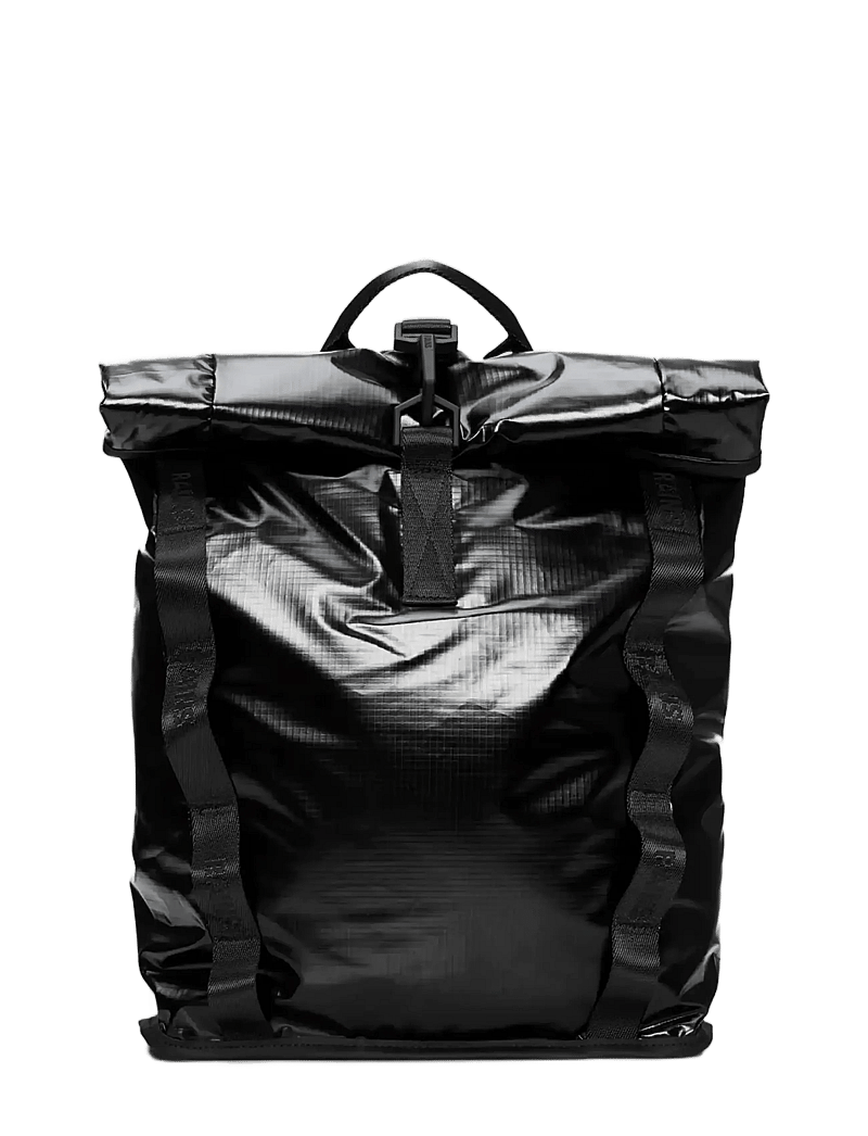 Rains - Sibu Rolltop Rucksack Mini W3 - rolltop-rygsække - black - 1