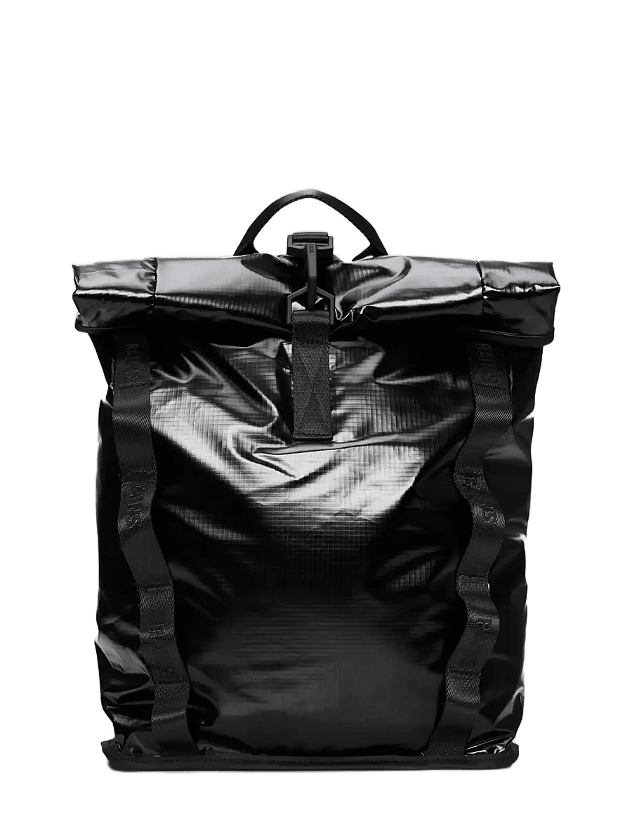 Rains - Sibu Rolltop Rucksack Mini W3 - rolltop seljakotid - black - 1