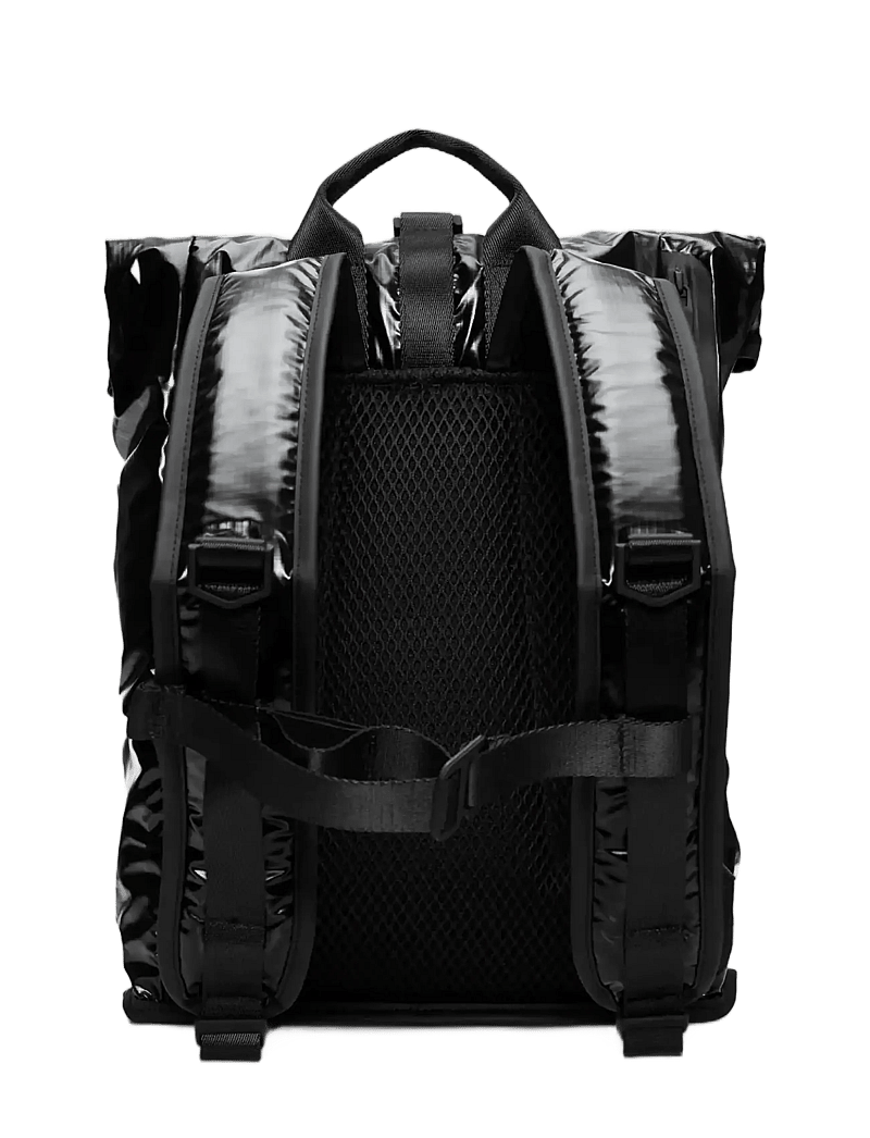 Rains - Sibu Rolltop Rucksack Mini W3 - rolltop-rygsække - black - 2