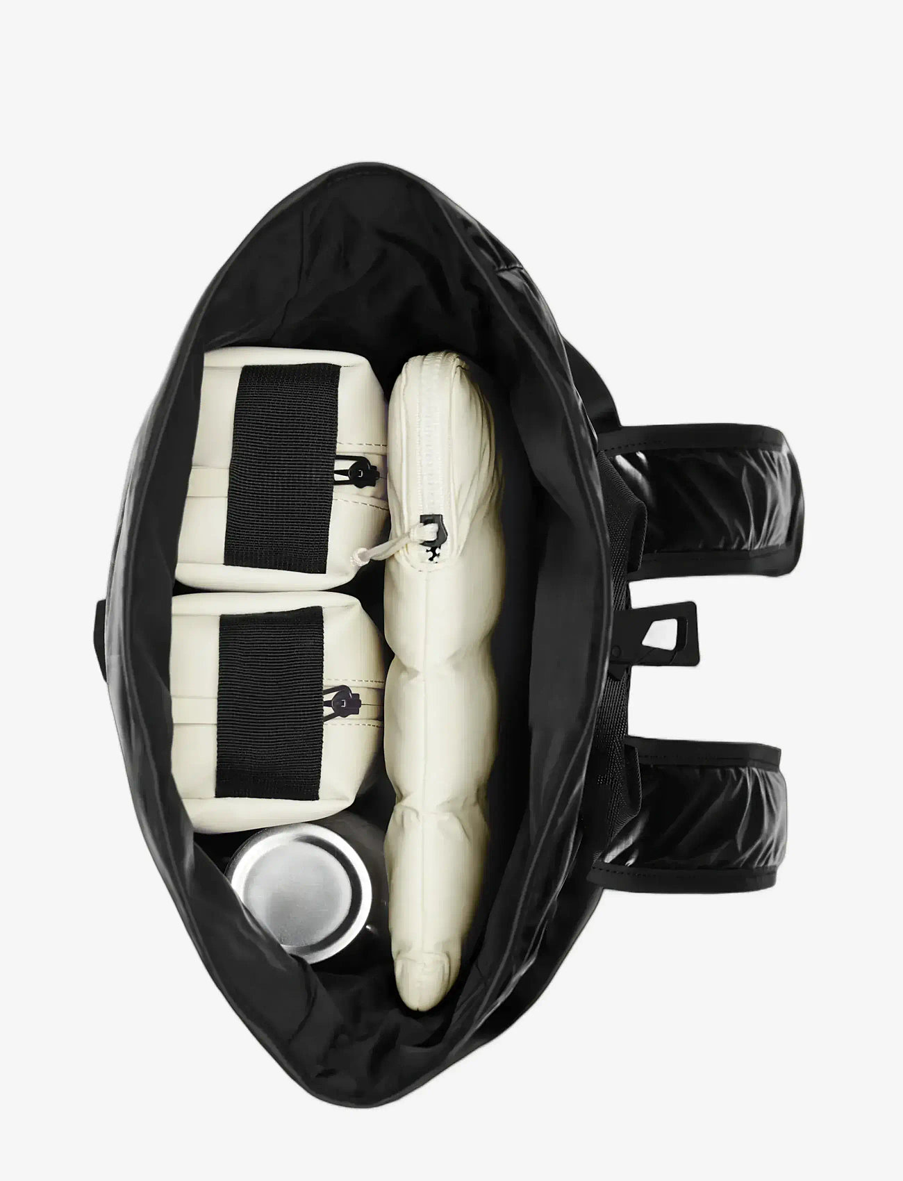Rains - Sibu Rolltop Rucksack Mini W3 - rolltop-rygsække - black - 4