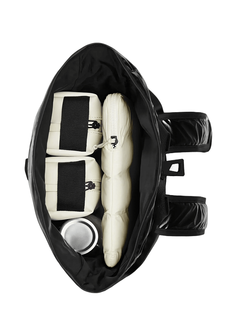 Rains - Sibu Rolltop Rucksack Mini W3 - rolltop-rygsække - black - 4