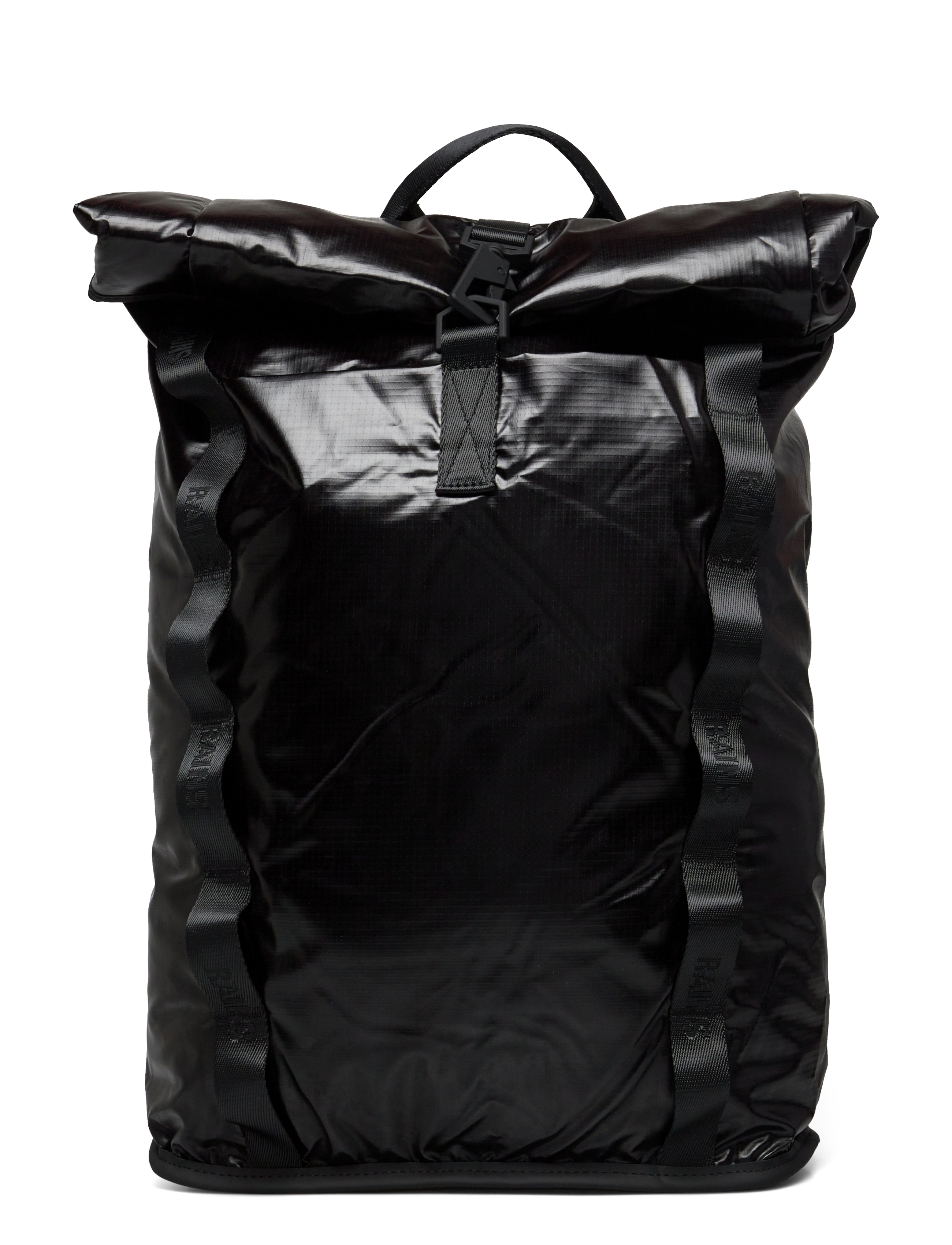 Rains Sibu Rolltop Rucksack W3 - Transitional Layering - BLACK / black