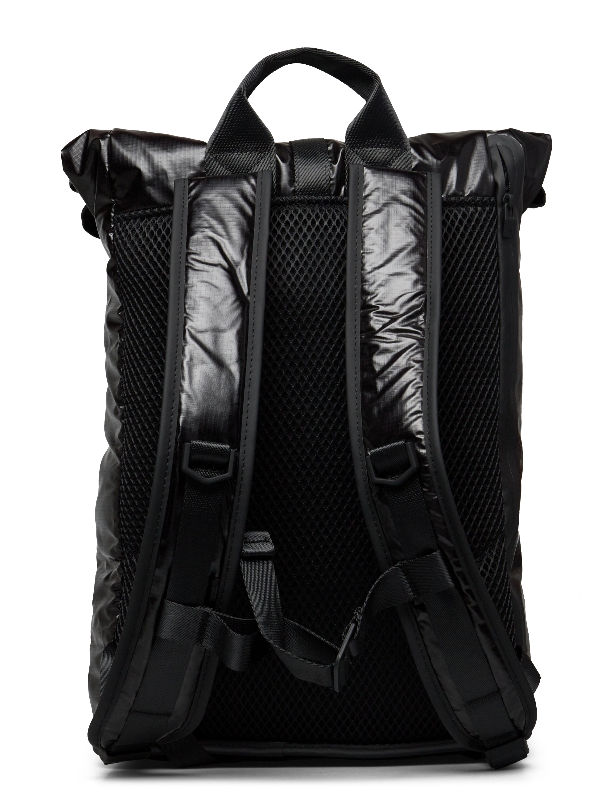 Rains - Sibu Rolltop Rucksack W3 - accessories - black - 2