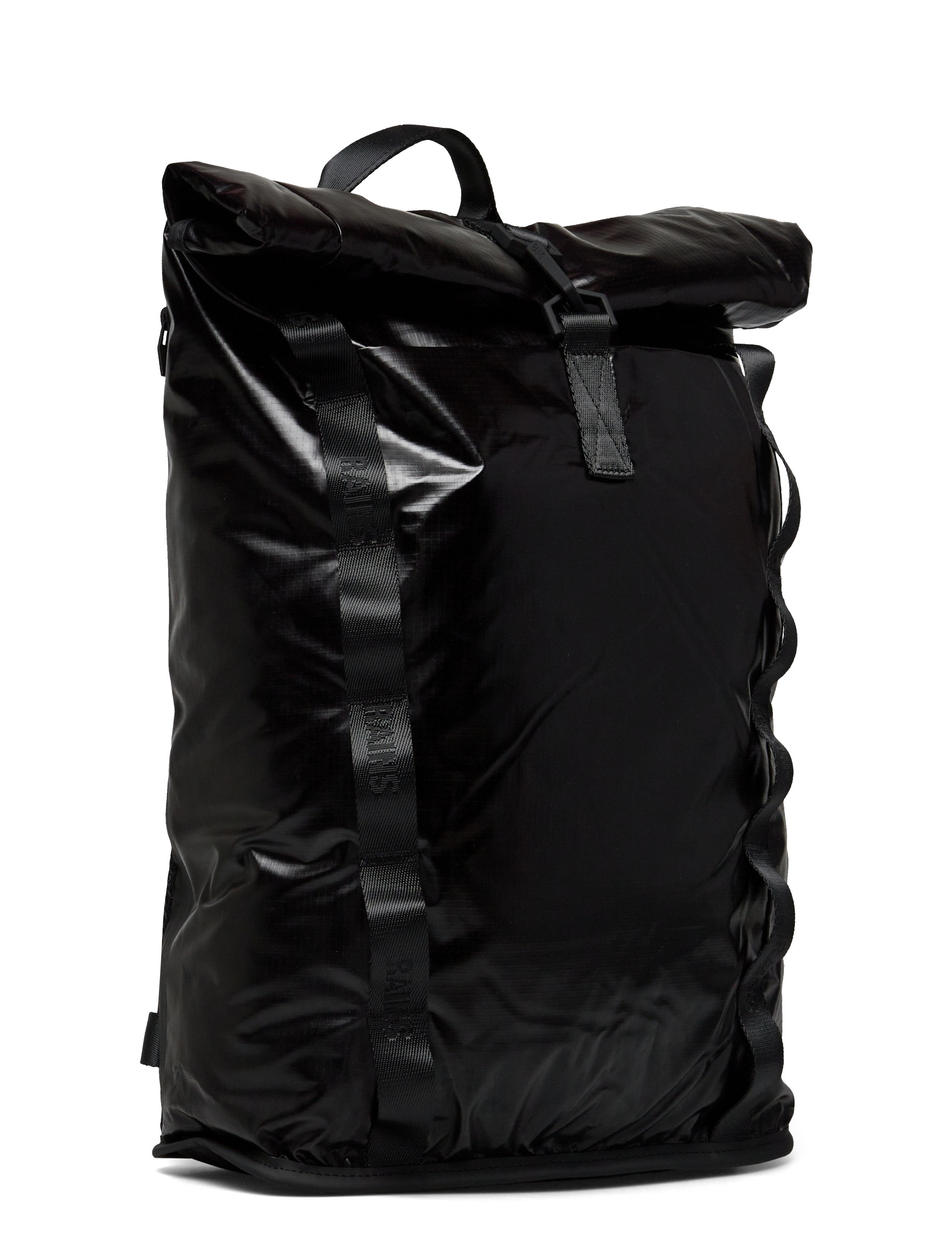 Rains - Sibu Rolltop Rucksack W3 - accessories - black - 3