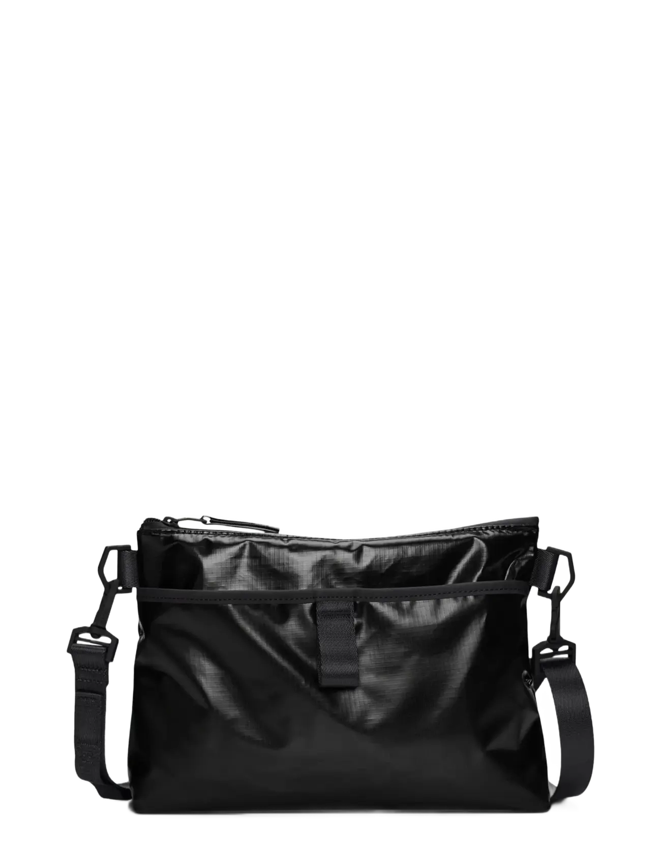 Rains Sibu Musette Bag W3 - Axelremsväskor - BLACK / black