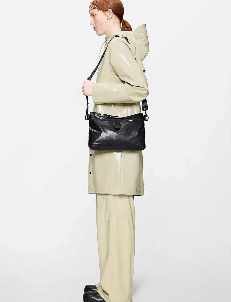 Rains - Sibu Musette Bag W3 - wasserdichte taschen - black - 4