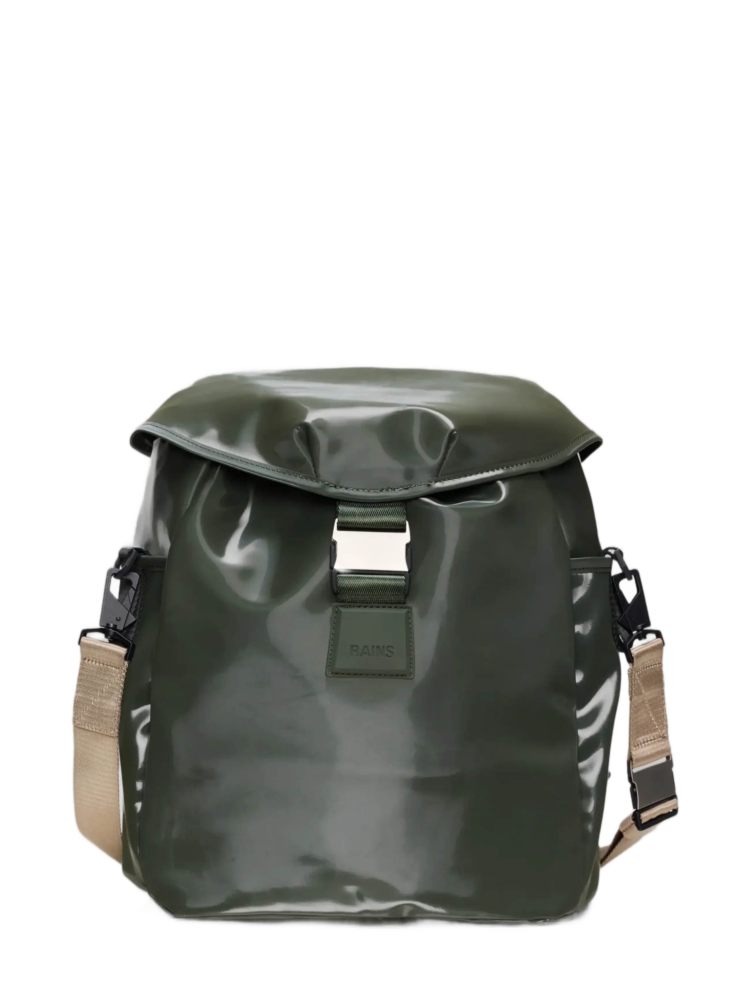 Rains Valera Bucket Backpack W3 - Backpacks - SWAMP / khaki/green