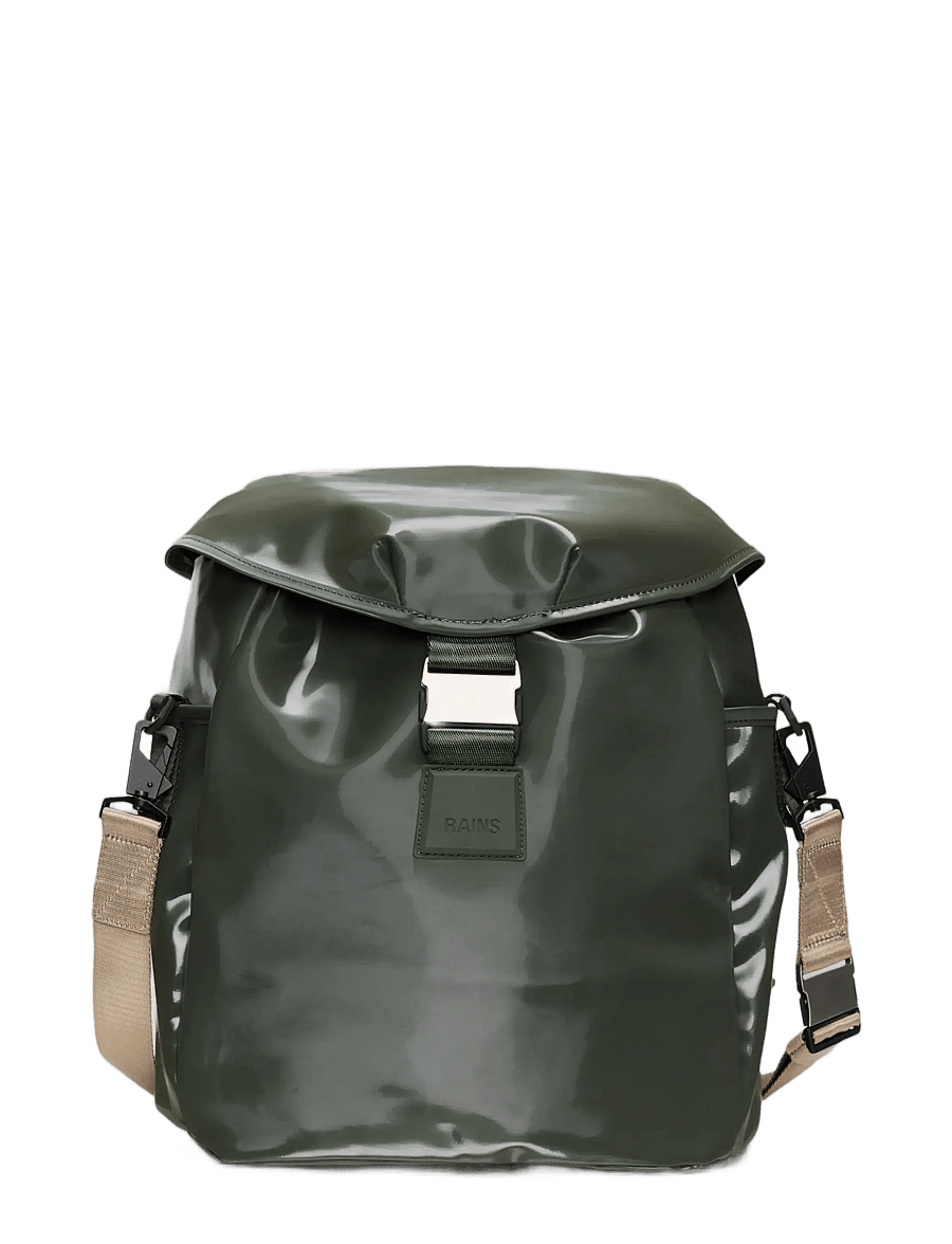 Rains - Valera Bucket Backpack W3 - wasserdichte taschen - swamp - 1