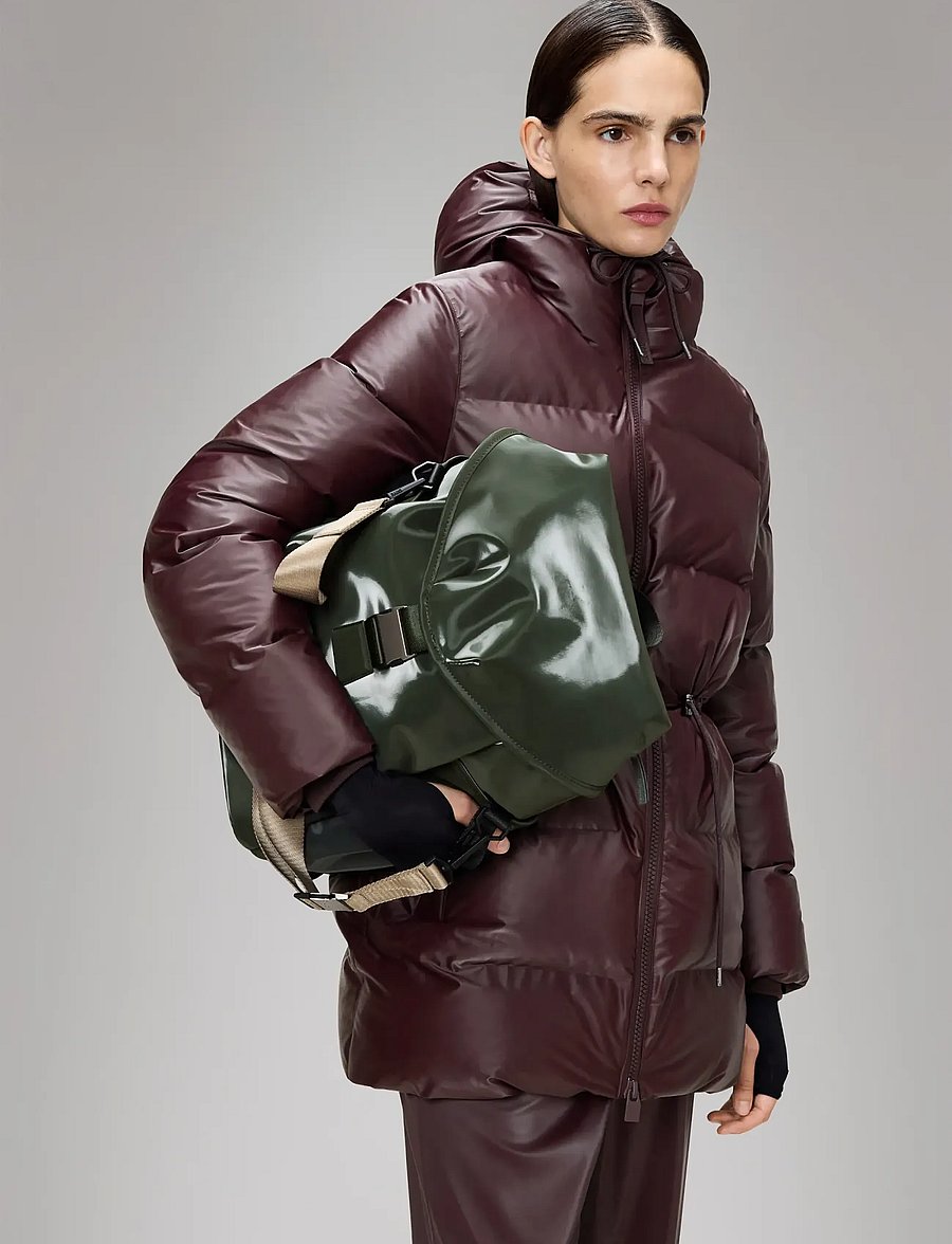 Rains - Valera Bucket Backpack W3 - wasserdichte taschen - swamp - 4