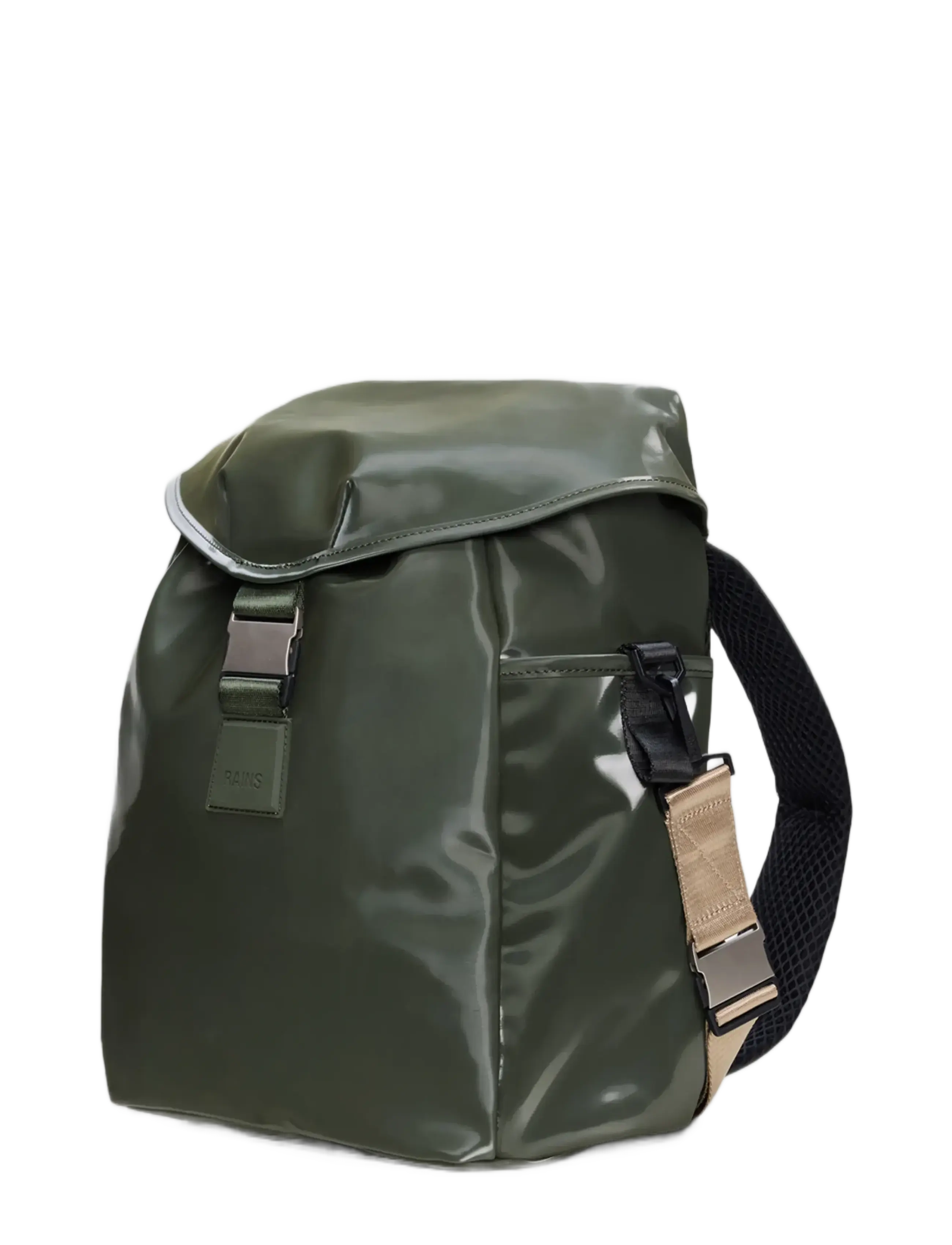 Rains - Valera Bucket Backpack W3 - accessories - swamp - 3