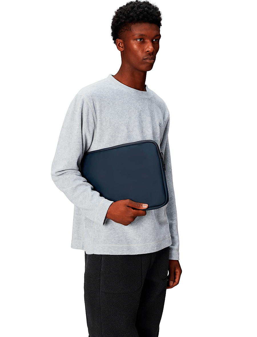 Rains - Trail Laptop Case 13''/14'' W1 - vattentäta väskor - navy - 0