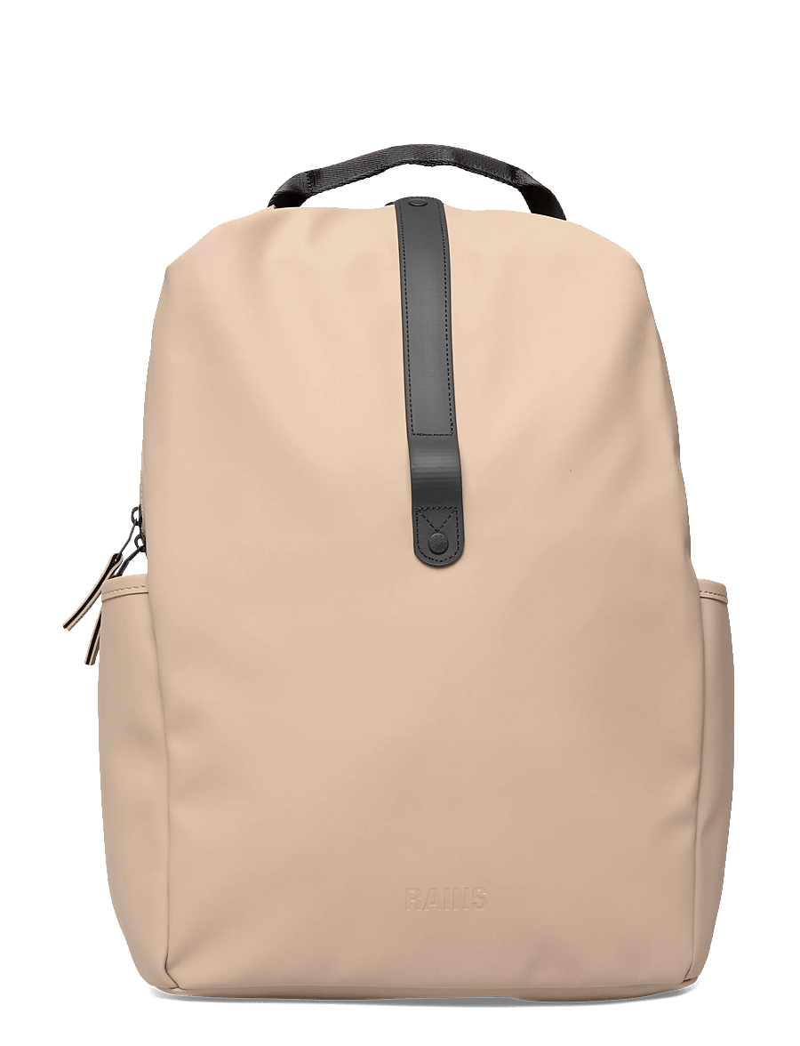 Rains - Clip Front Backpack W3 - veekindlad kotid - beige - 1
