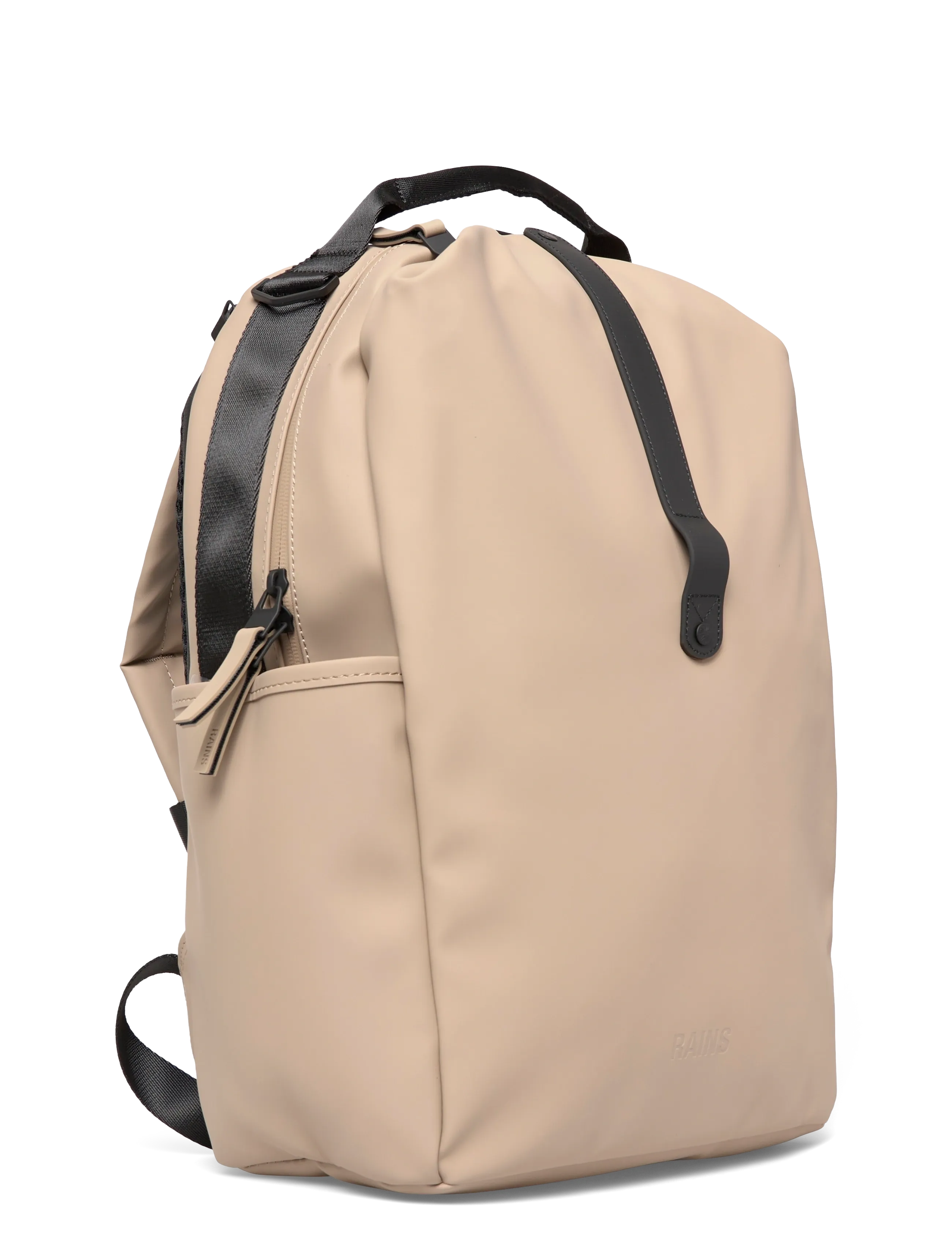 Rains - Clip Front Backpack W3 - veekindlad kotid - beige - 3