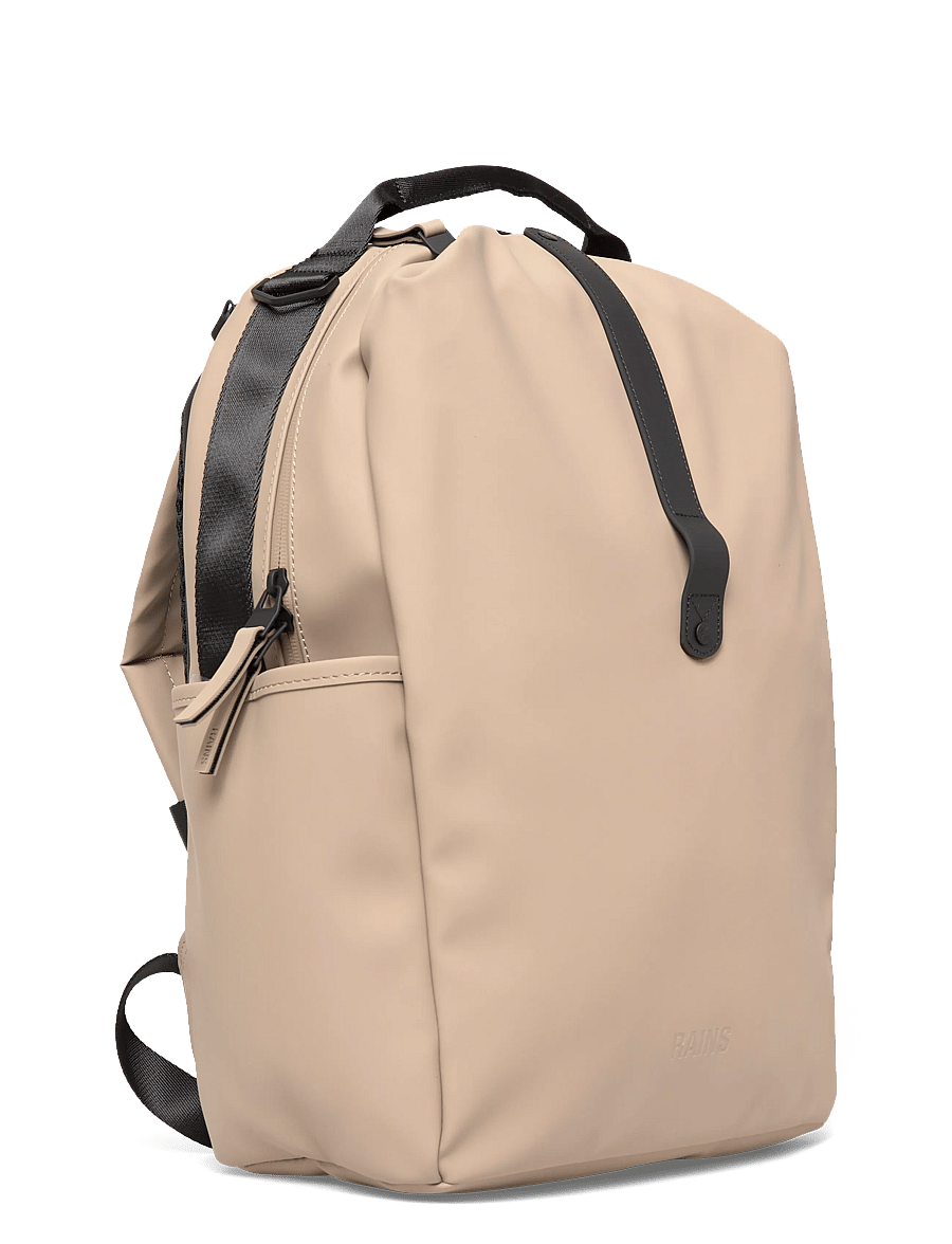 Rains - Clip Front Backpack W3 - veekindlad kotid - beige - 3