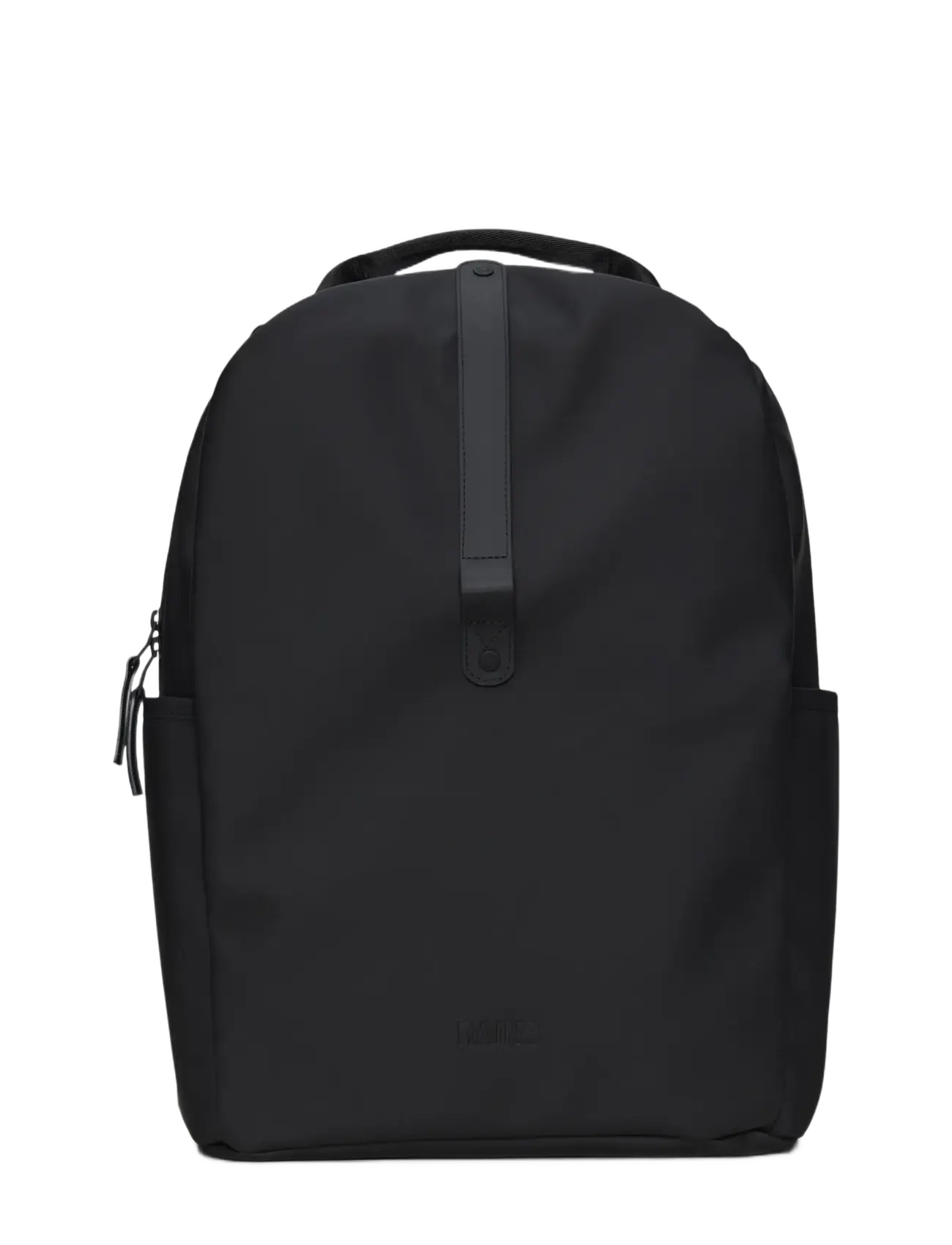 Rains Clip Front Backpack W3, One Size, Bags, Schwarz - Backpacks, Frauen
