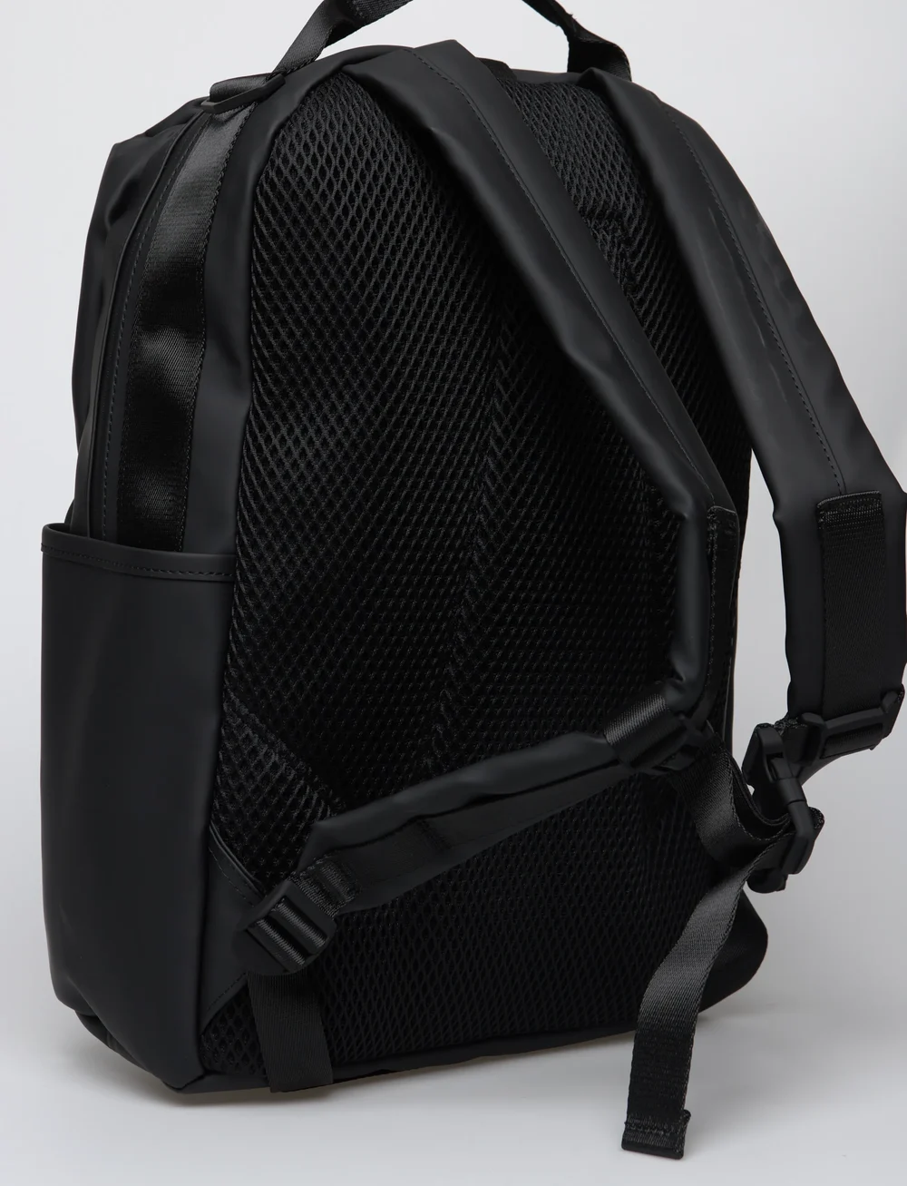 Rains - Clip Front Backpack W3 - vattentäta väskor - black - 4