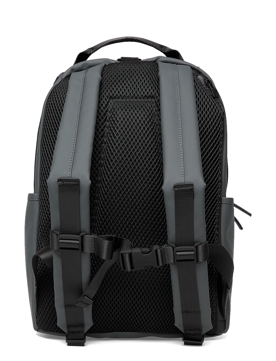 Rains - Clip Front Backpack W3 - veekindlad kotid - dark grey - 2