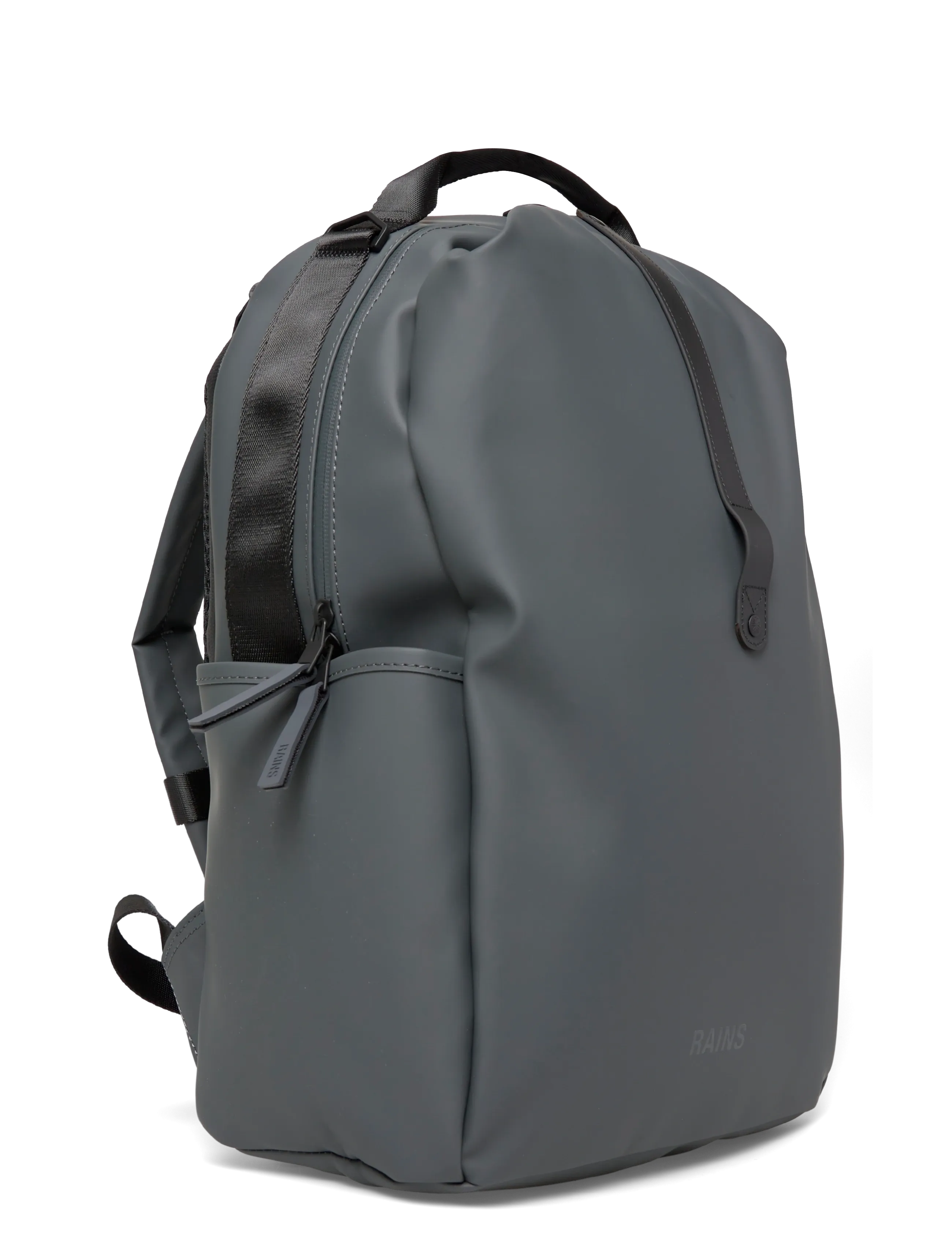 Rains - Clip Front Backpack W3 - veekindlad kotid - dark grey - 3
