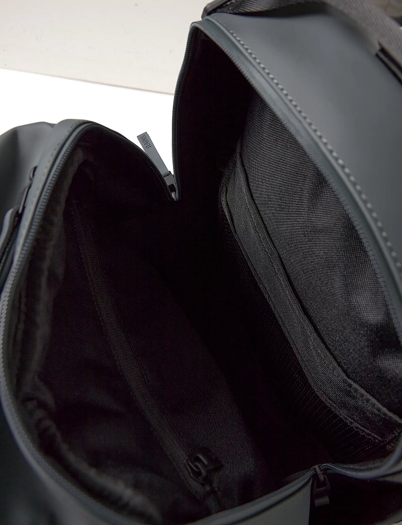 Rains - Clip Front Backpack W3 - vandtætte tasker - dark grey - 4