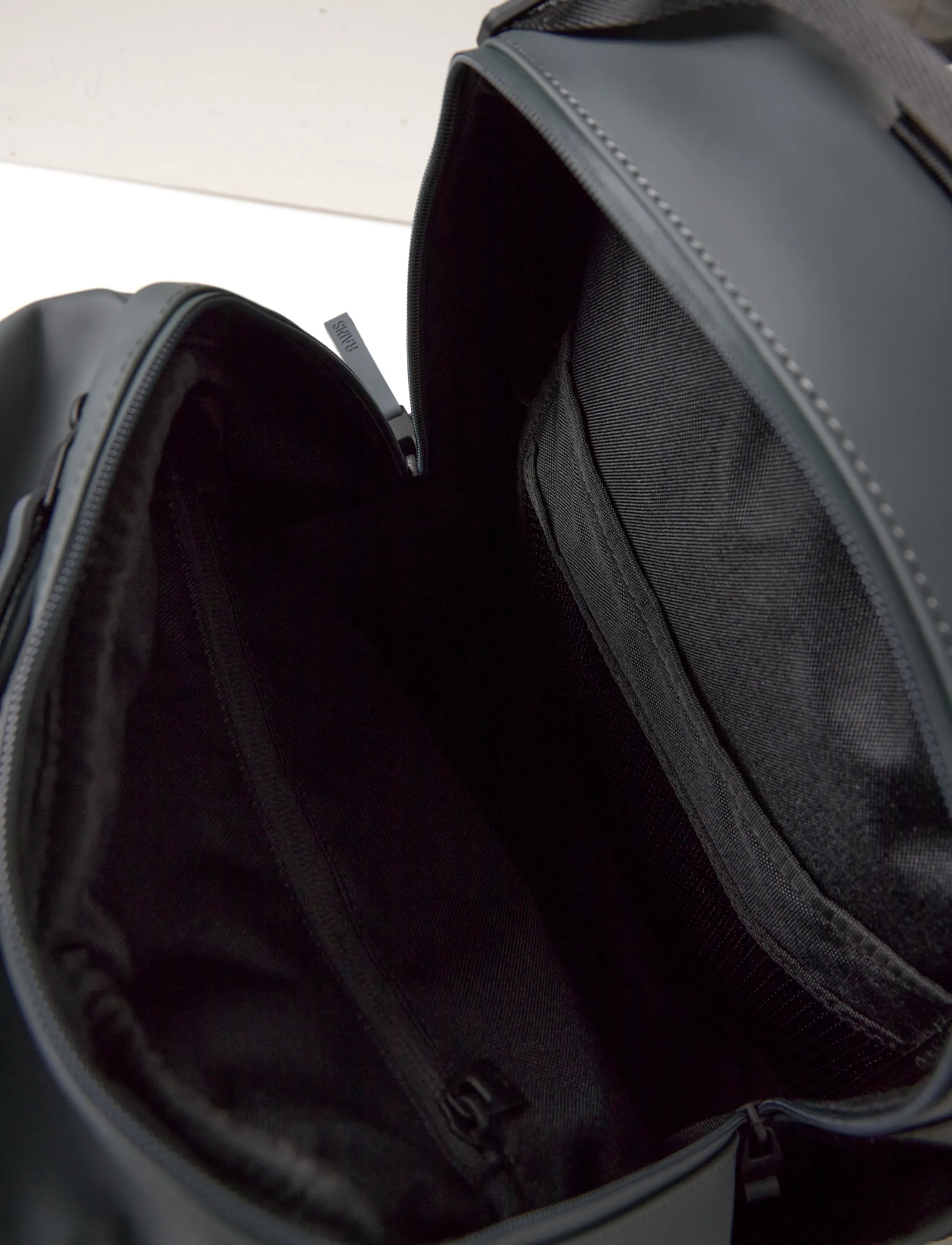 Rains - Clip Front Backpack W3 - veekindlad kotid - dark grey - 4
