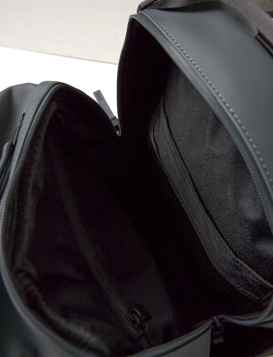 Rains - Clip Front Backpack W3 - veekindlad kotid - dark grey - 4