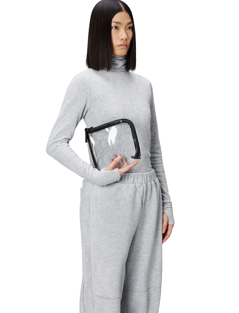 Rains - Texel Cosmetic Bag W3 - vattentäta väskor - transparent - 0