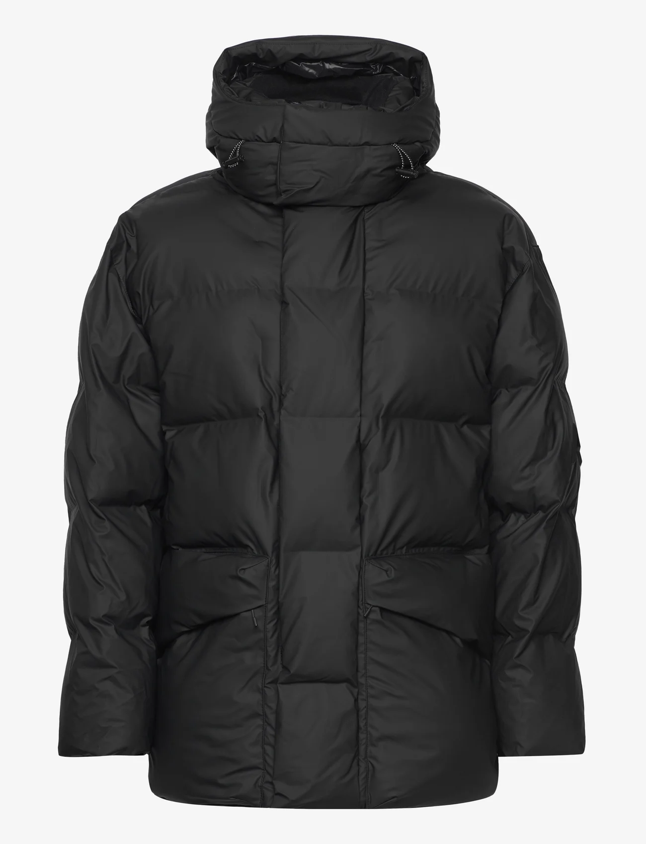Rains - Harbin Puffer Jacket W3T4 - winter jackets - black - 0