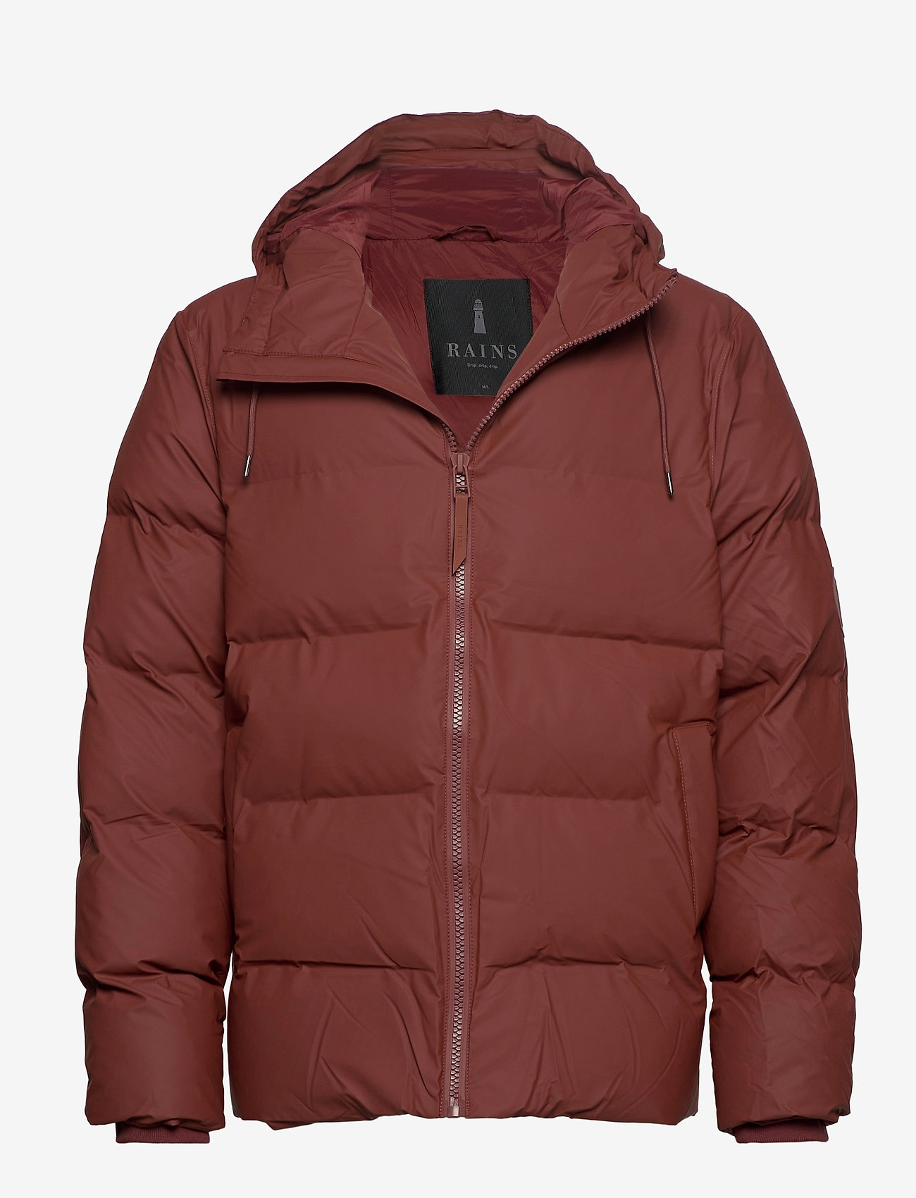 Rains - Puffer Jacket - 11 maroon - 0