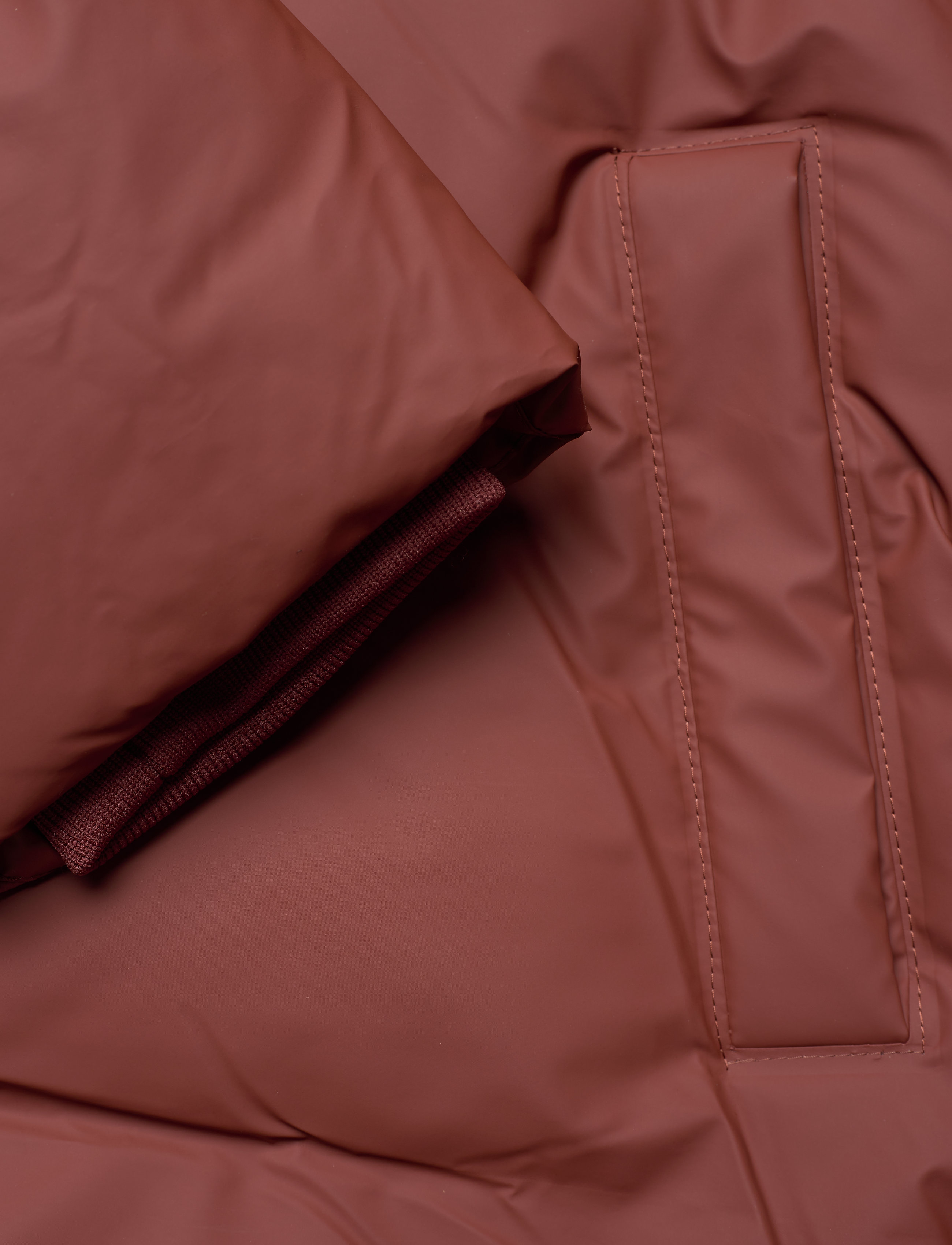 Rains - Puffer Jacket - 11 maroon - 4