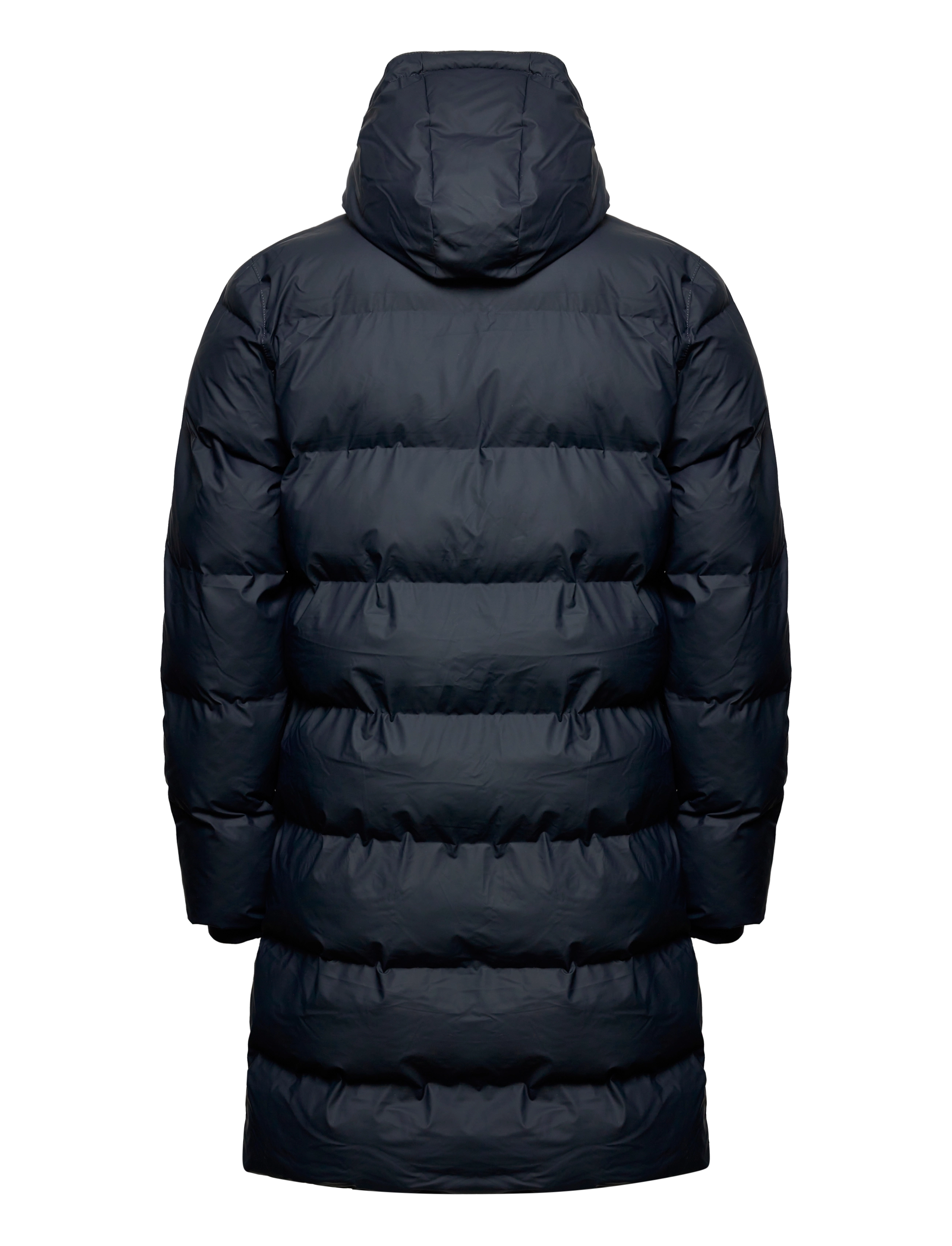 Rains - Long Puffer Jacket - 47 navy - 1