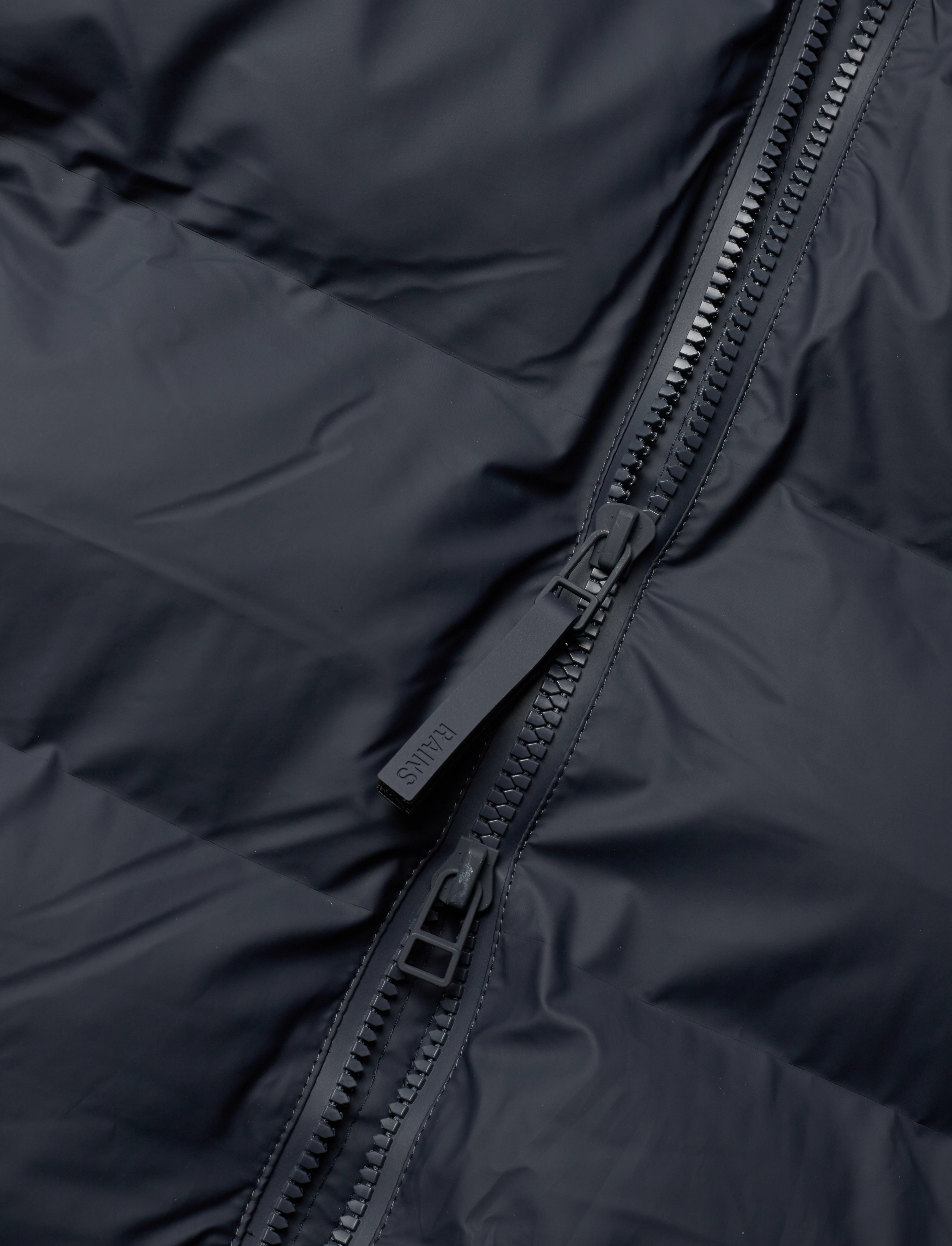 Rains - Long Puffer Jacket - 47 navy - 3