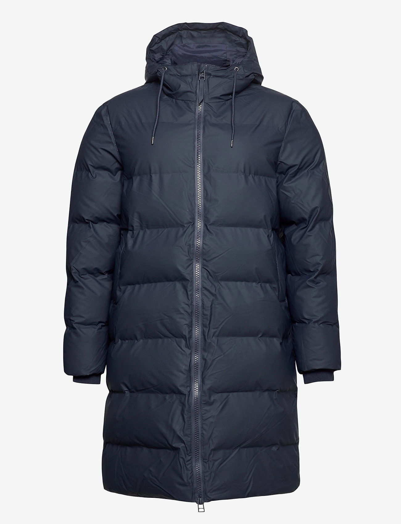 Rains - Long Puffer Jacket - winter coats - 02 blue - 1