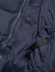 Rains - Long Puffer Jacket - winter coats - 02 blue - 4