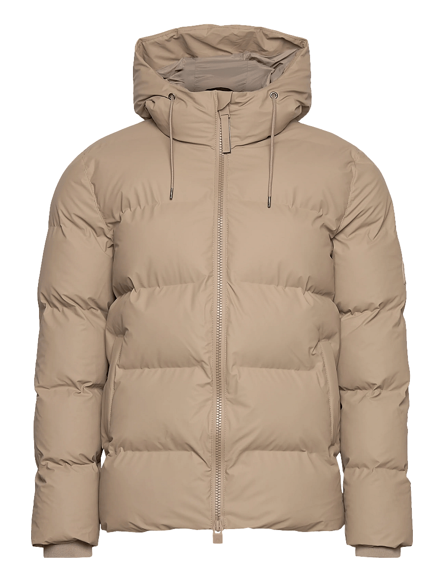 Rains - Alta Puffer Jacket W3T3 - winterjacken - beige - 0