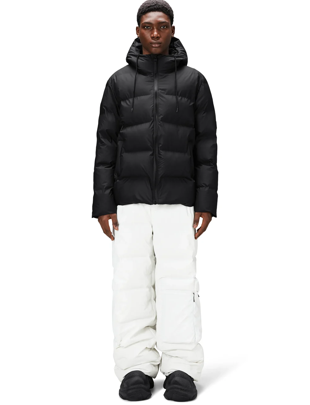 Rains - Alta Puffer Jacket W3T3 - fodrade jackor - black - 0